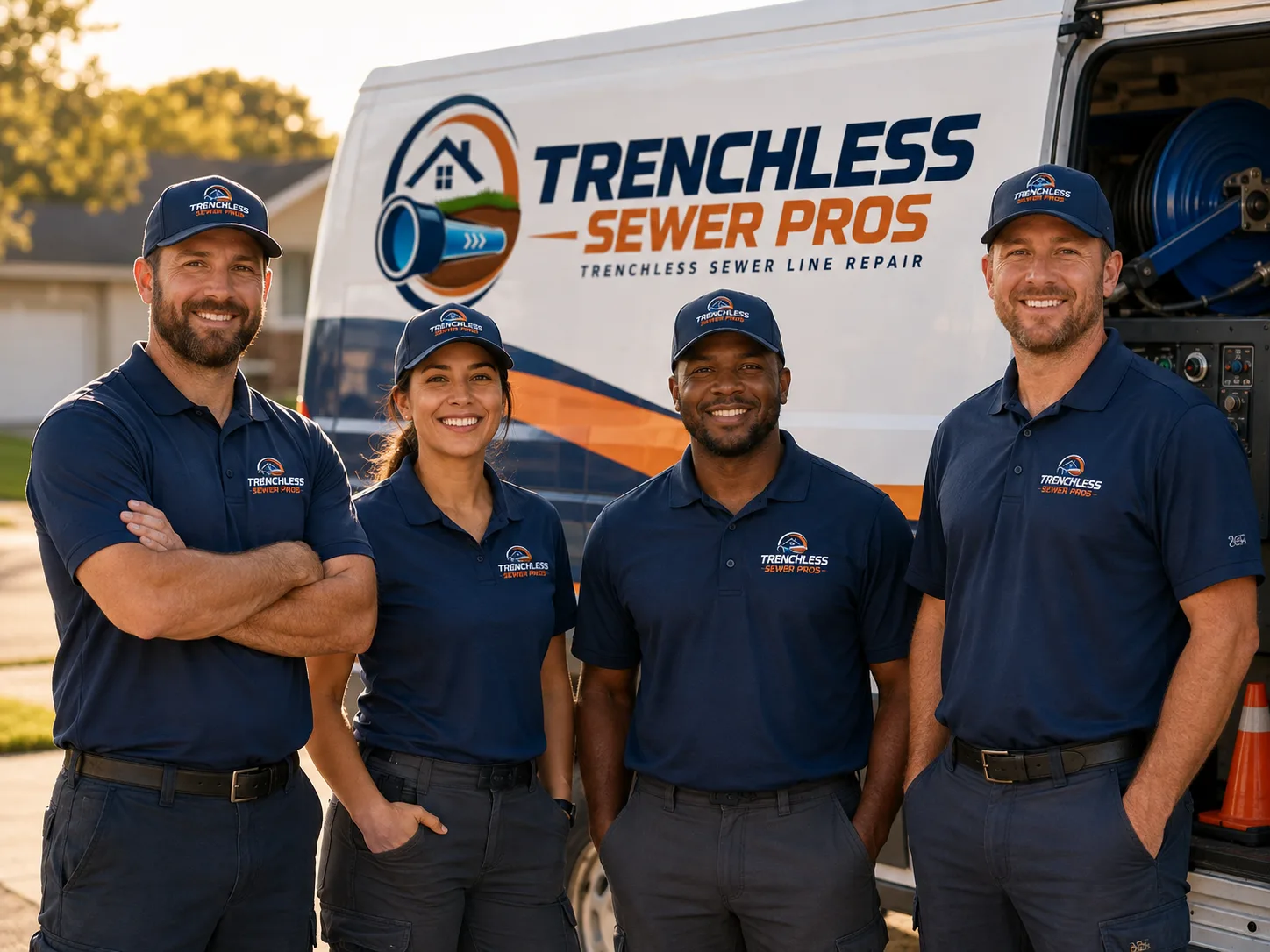 Trenchless Sewer Repair company in Cherry Point, NC